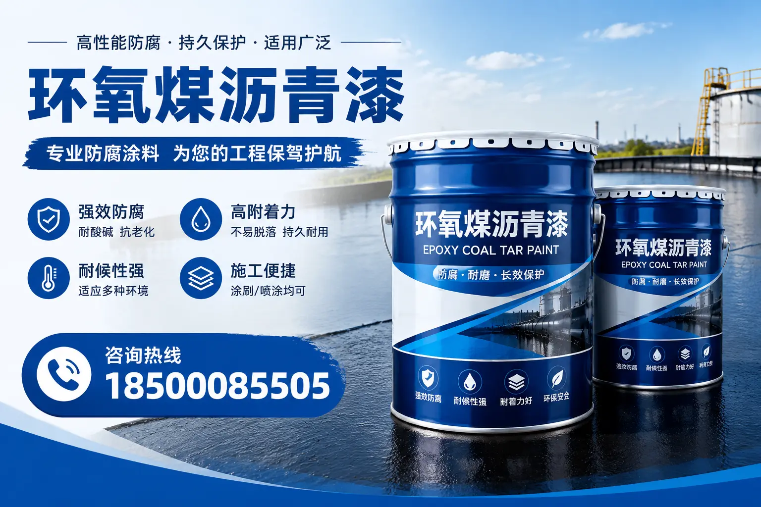 环氧煤沥青漆与其他漆类的比较，屯昌用户的选择依据