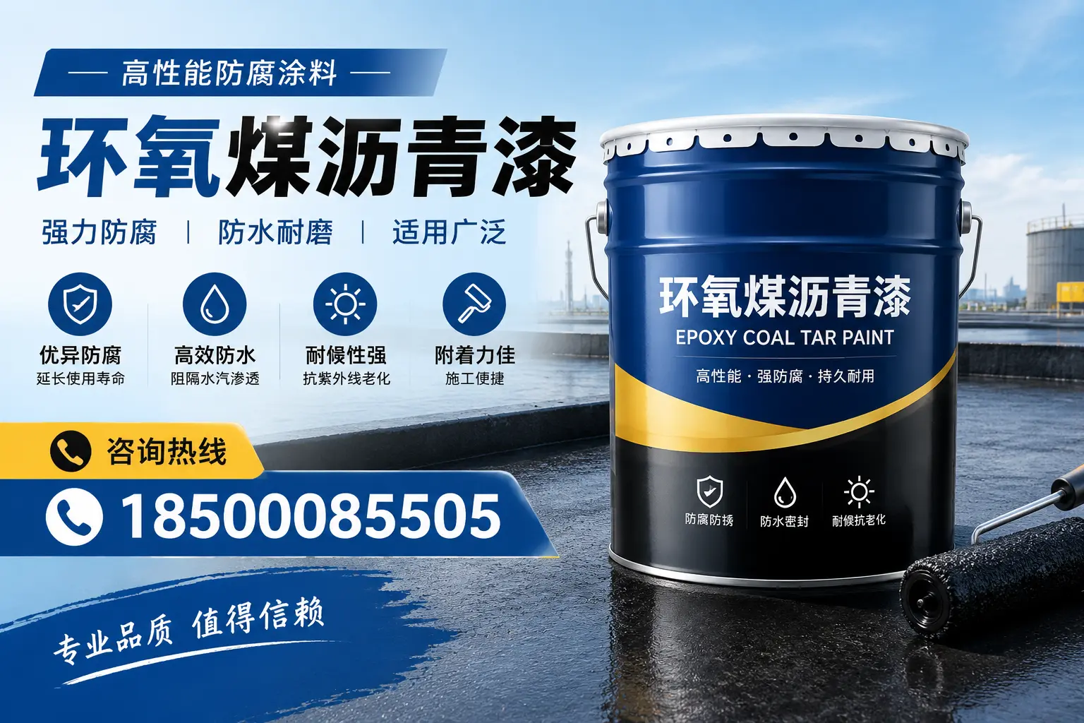 环氧煤沥青漆的主要成分与功能，屯昌用户深度了解